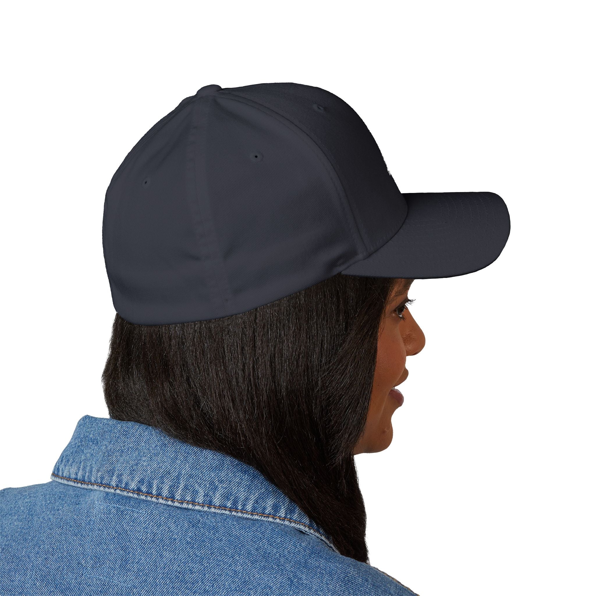 Embroidered Brand White Logo Cap