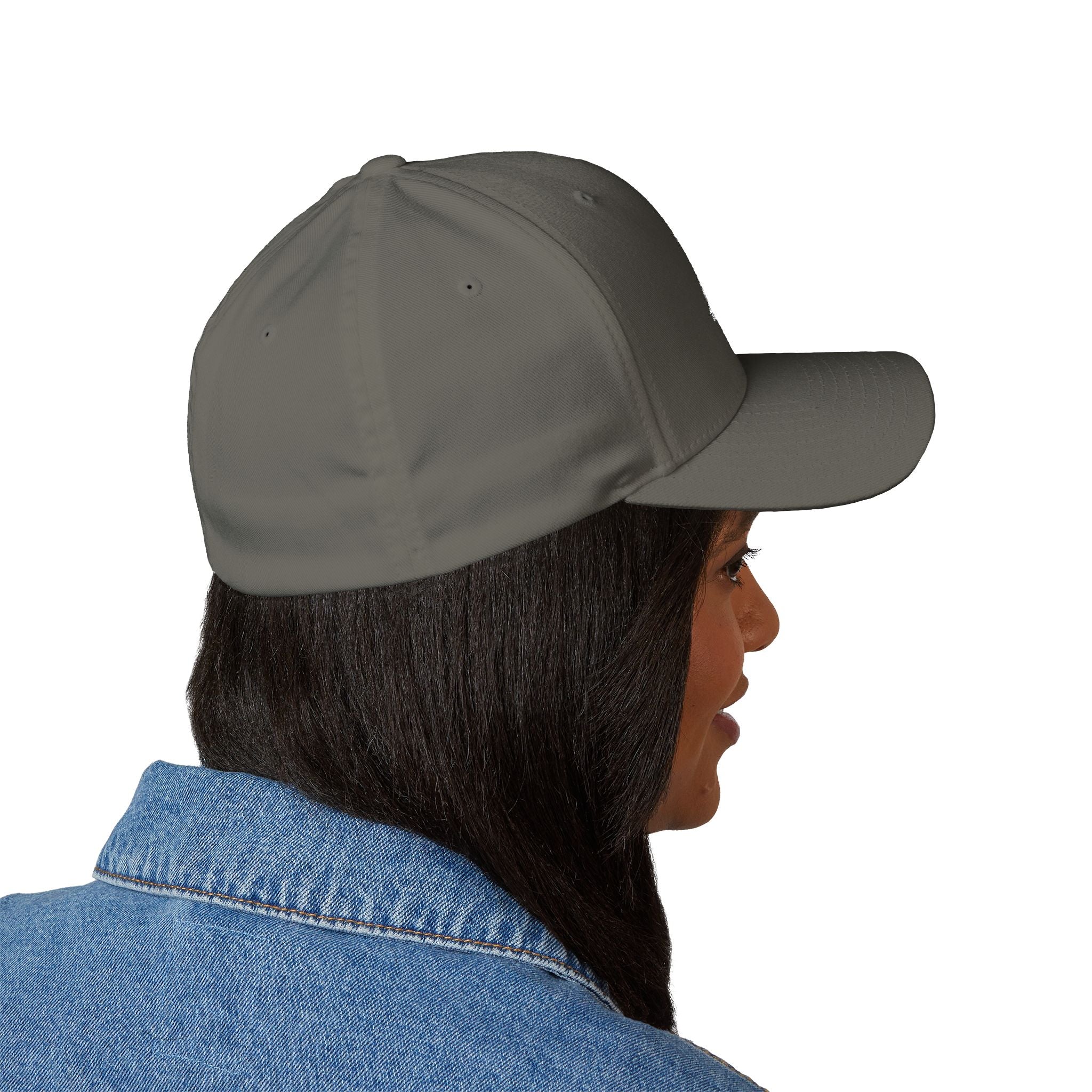 Embroidered Brand White Logo Cap